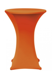 Statafel rokken stretch oranje
