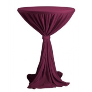 Statafel rokken Bordeaux rood