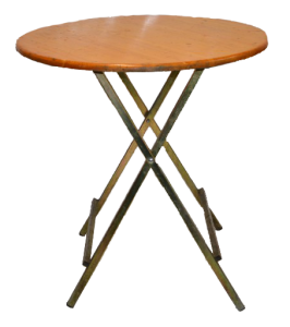 Statafel hout 90 cm