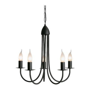 Huur kroonluchter klein 5 lampen