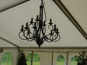 Huur grote kroonluchter 12 lampen