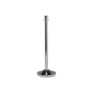 Huur markeringspaal chroom 90cm.