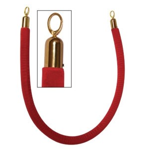 Huur markeringskoord rood 150cm.