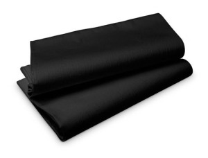 Duni Evolin tafelpapier zwart 127 x 180