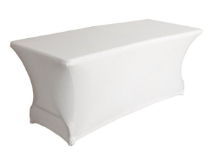 Buffettafelrokken stretch wit
