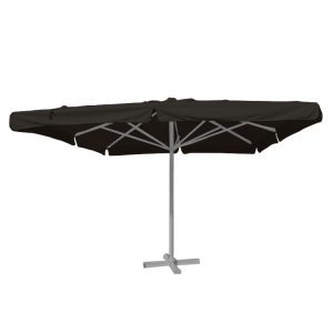 Huur parasol 4×4 M met voet