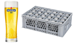 Heineken 0.0% star glas krat 24 stuks