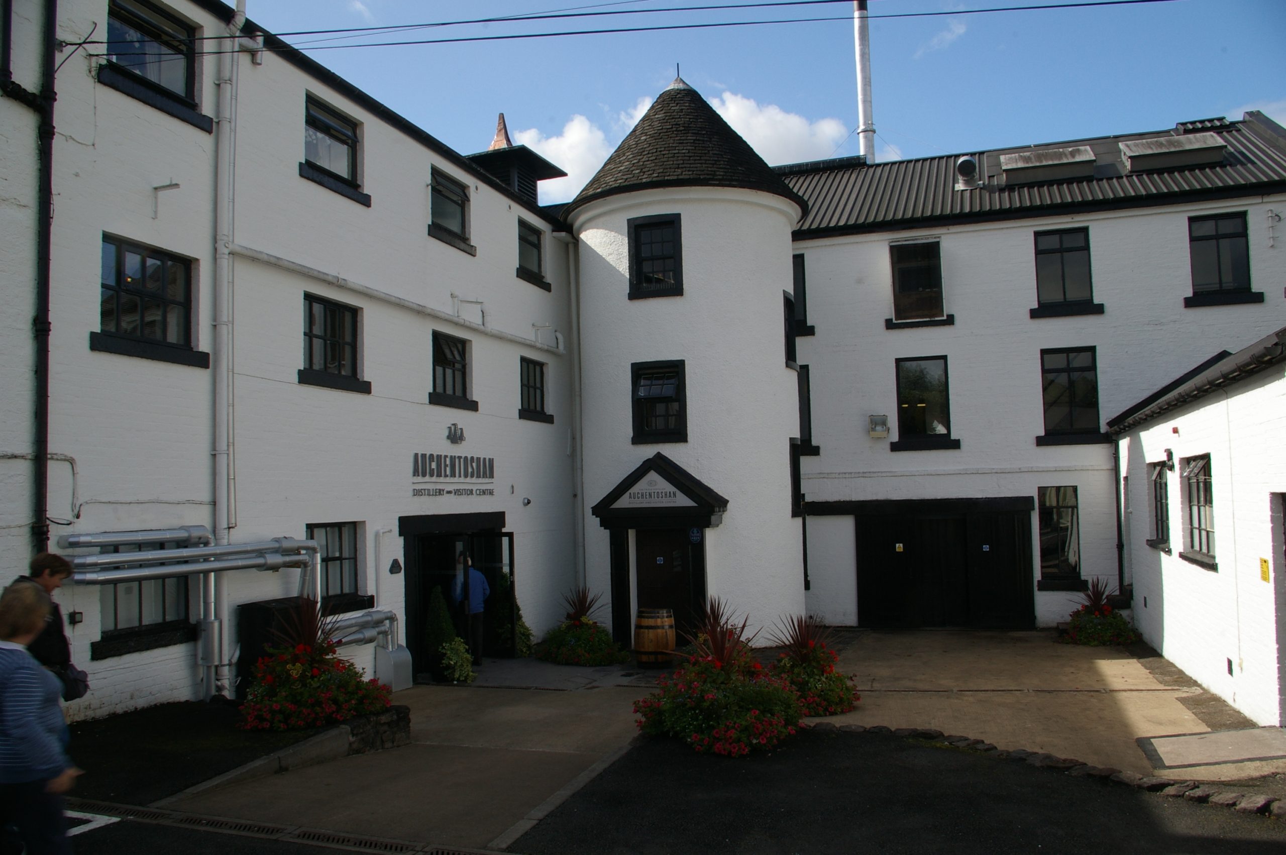 De Auchentoshan-distilleerderij bij Clydebank in de Schotse Lowlands