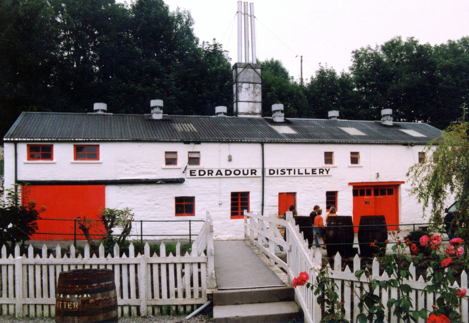De Edradour-distilleerderij bij Pitlochry, waar Ballechin wordt gestookt