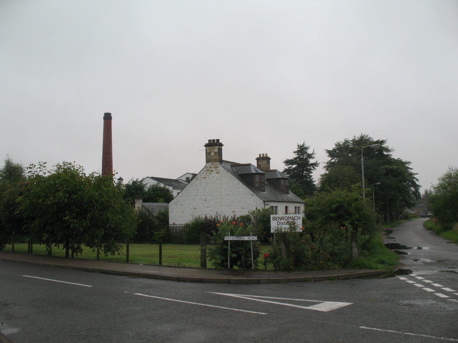 De Benromach-distilleerderij bij Forres in Speyside