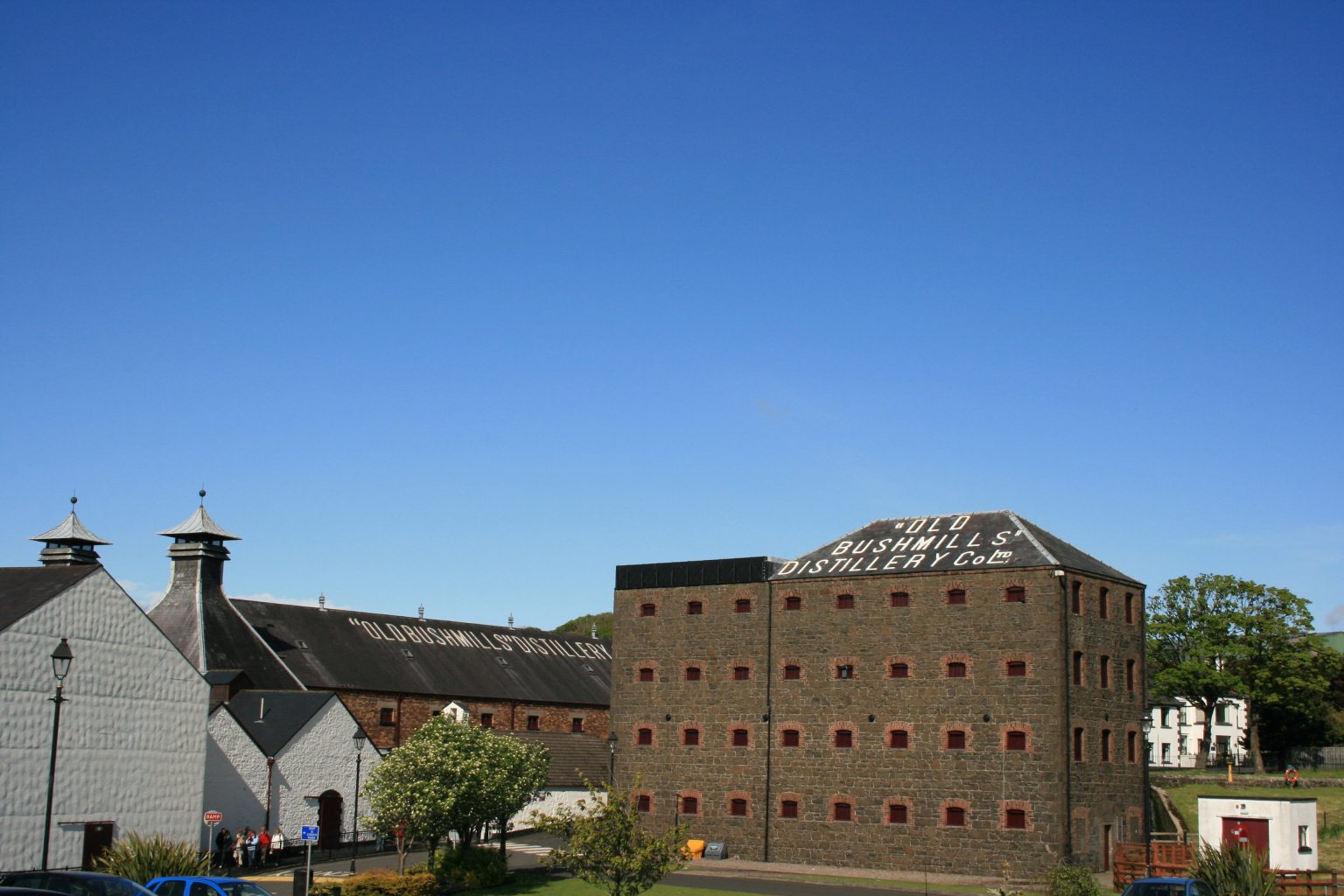 De Old Bushmills-distilleerderij in County Antrim