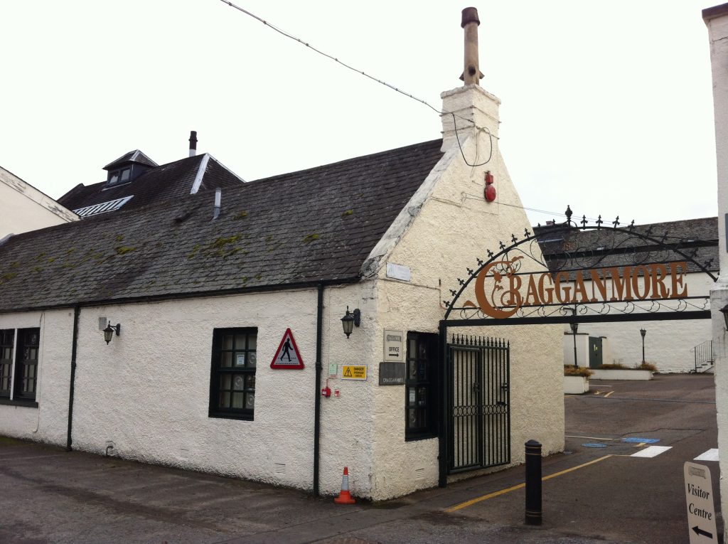 Het bezoekerscentrum van de Cragganmore-distilleerderij bij Ballindalloch