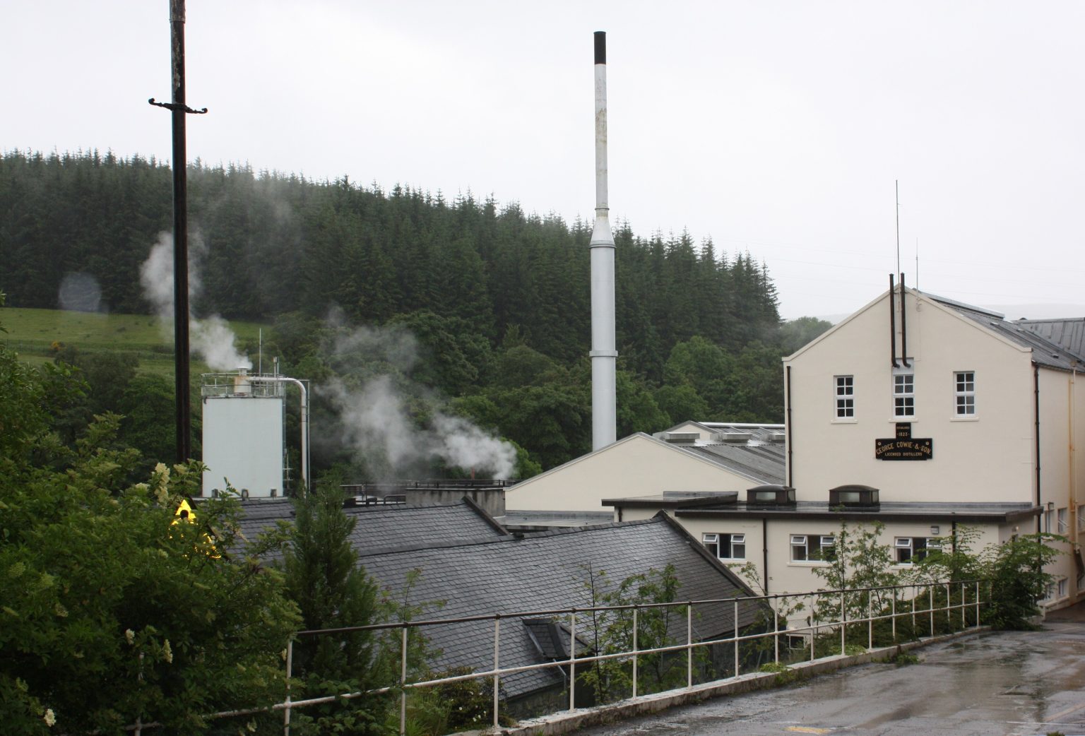 De Mortlach-distilleerderij in Dufftown