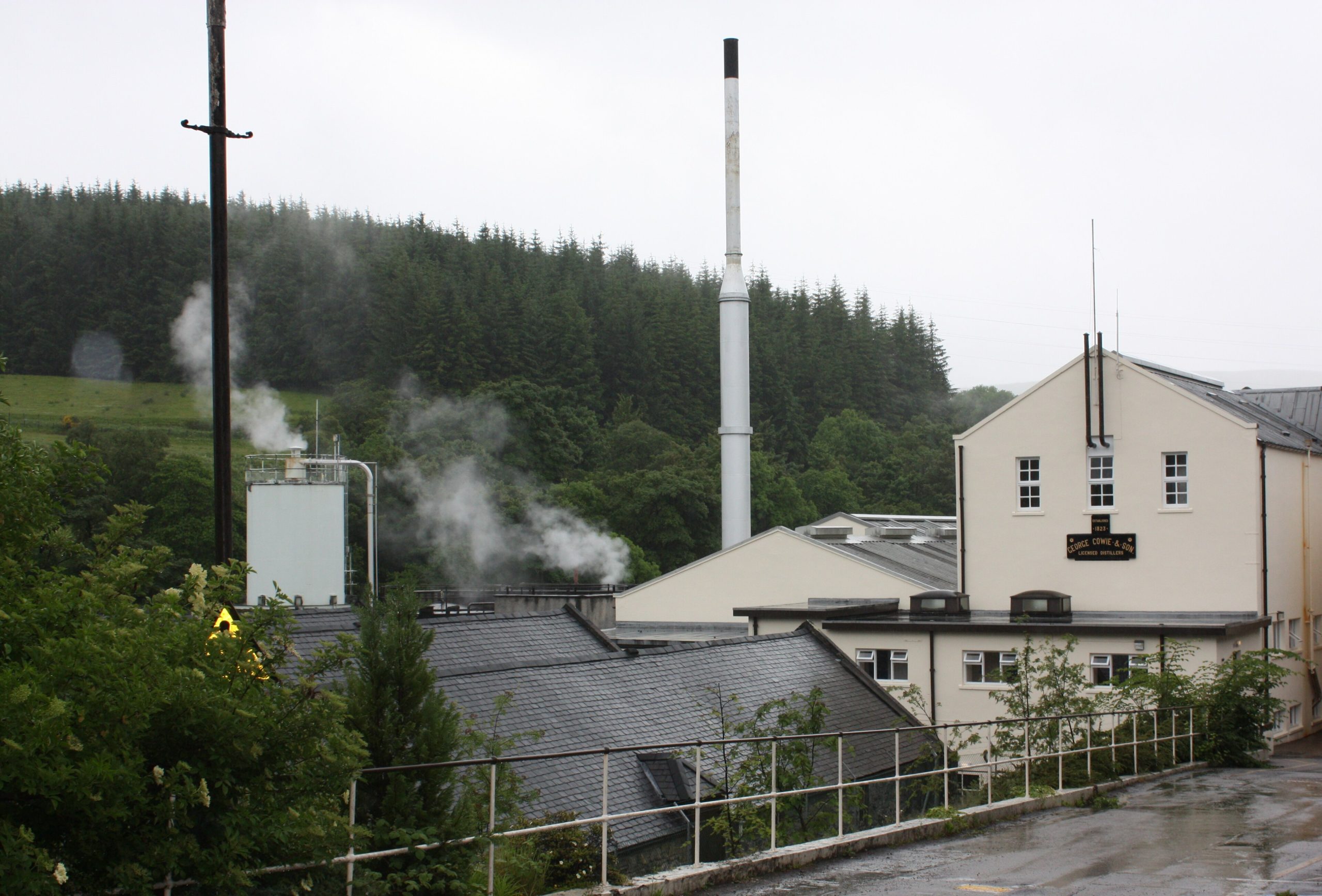 De Mortlach-distilleerderij in Dufftown