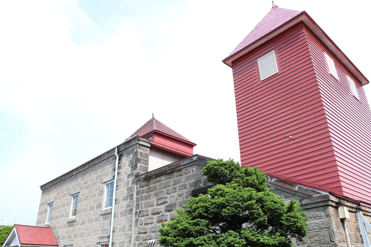 Het stookhuis van de Yoichi-distilleerderij van Nikka op Hokkaido