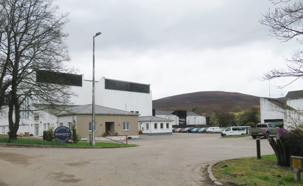 De Tomintoul-distilleerderij in Speyside