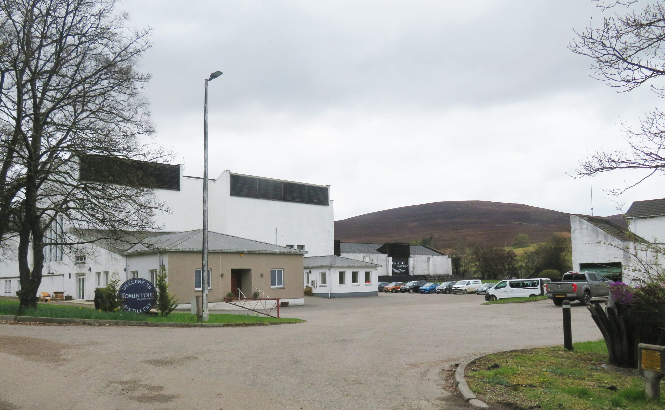 De Tomintoul-distilleerderij in Speyside