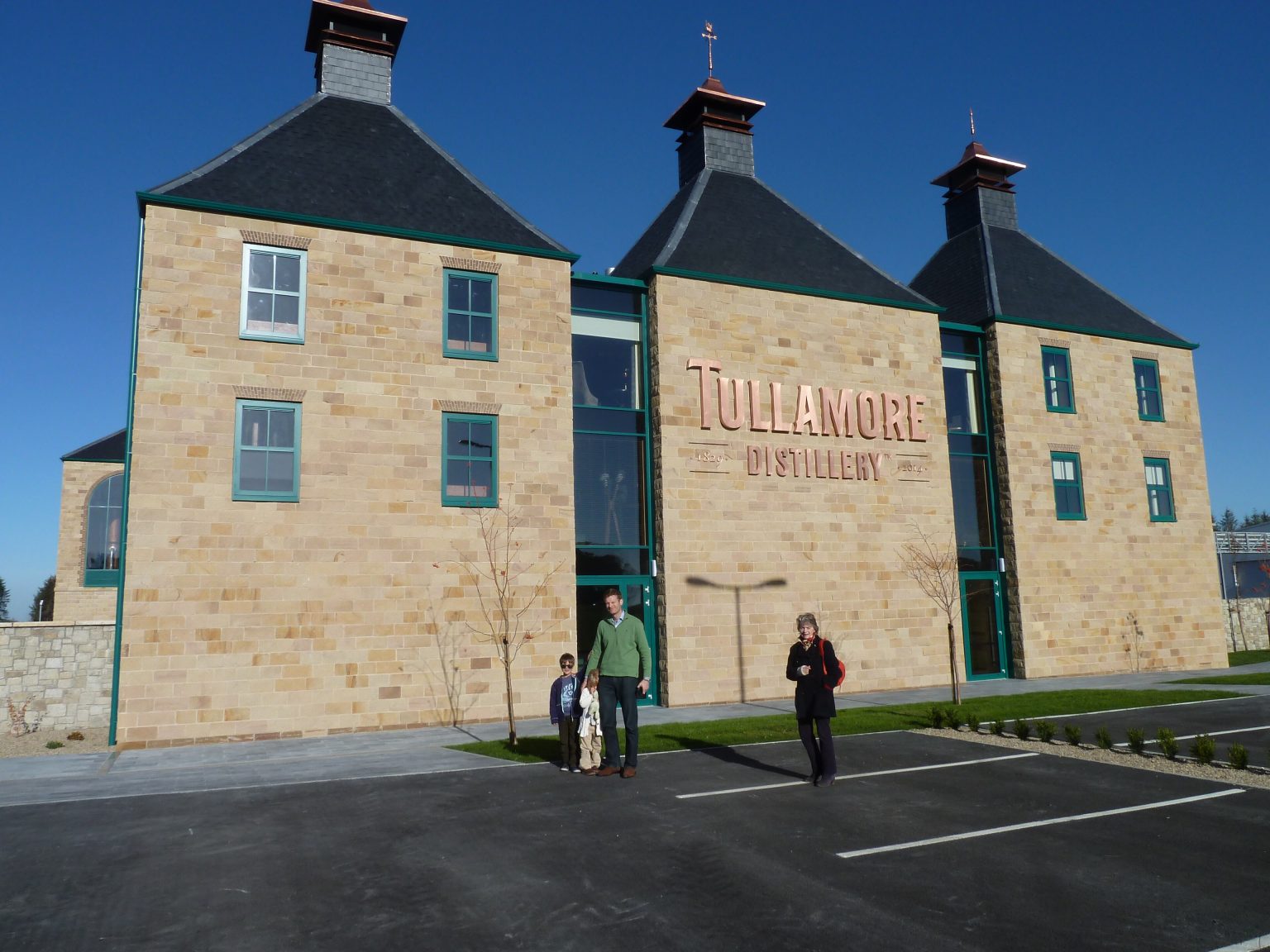 De Tullamore-distilleerderij in Ierland