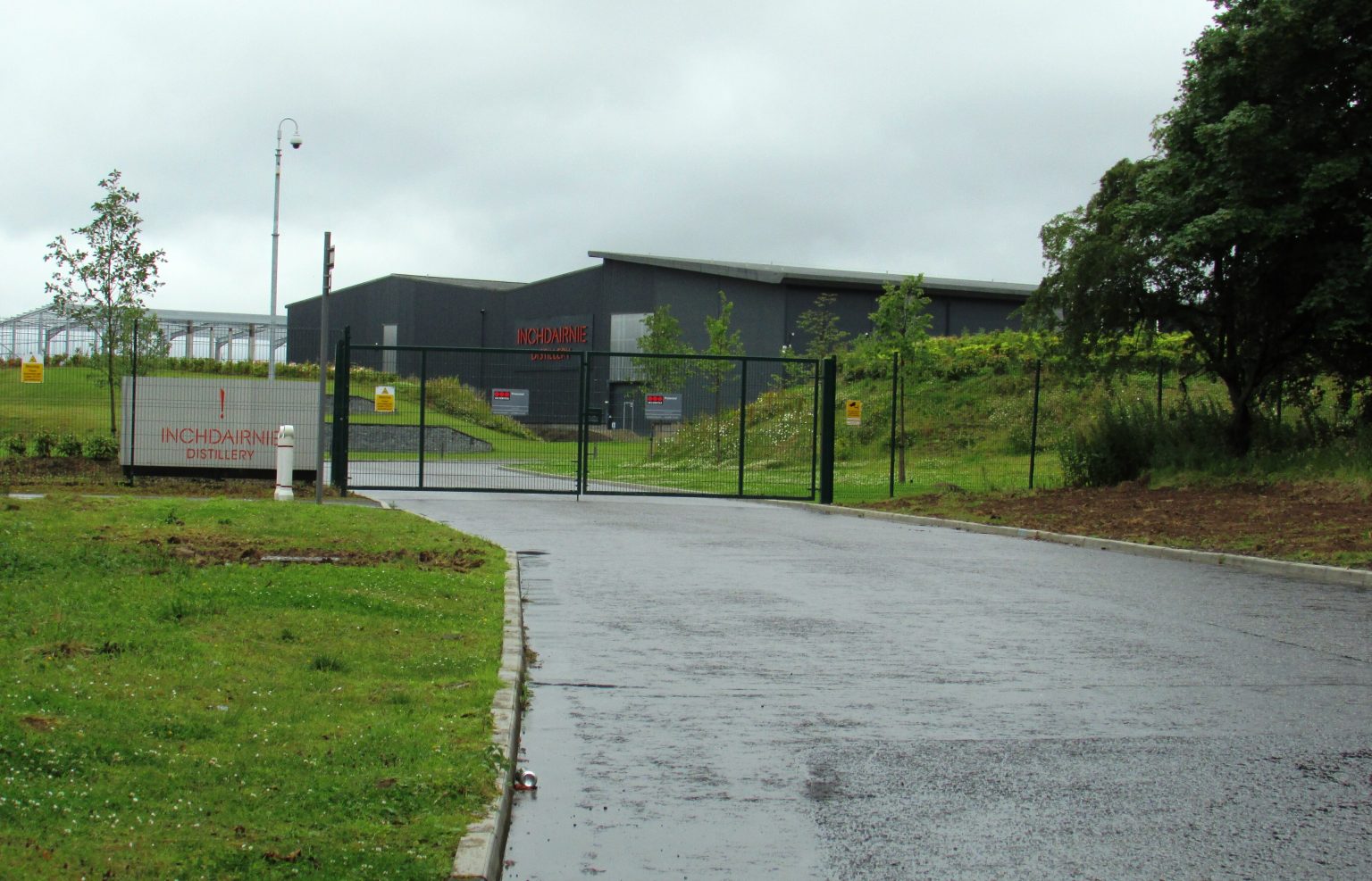 Distilleerderij InchDairnie bij Glenrothes in Fife