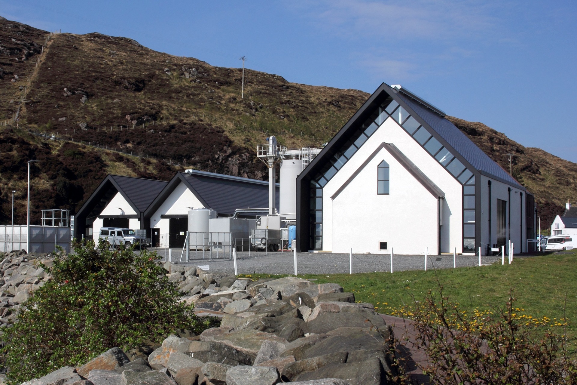 Distilleerderij Isle of Harris in Tarbert op het eiland Harris