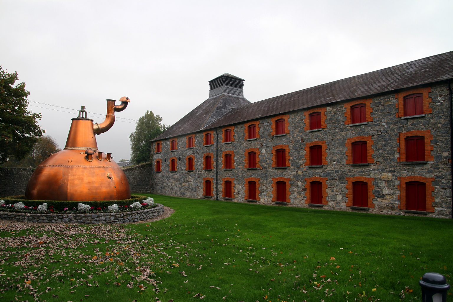 De oude distilleerderij van Jameson in Midleton, County Cork