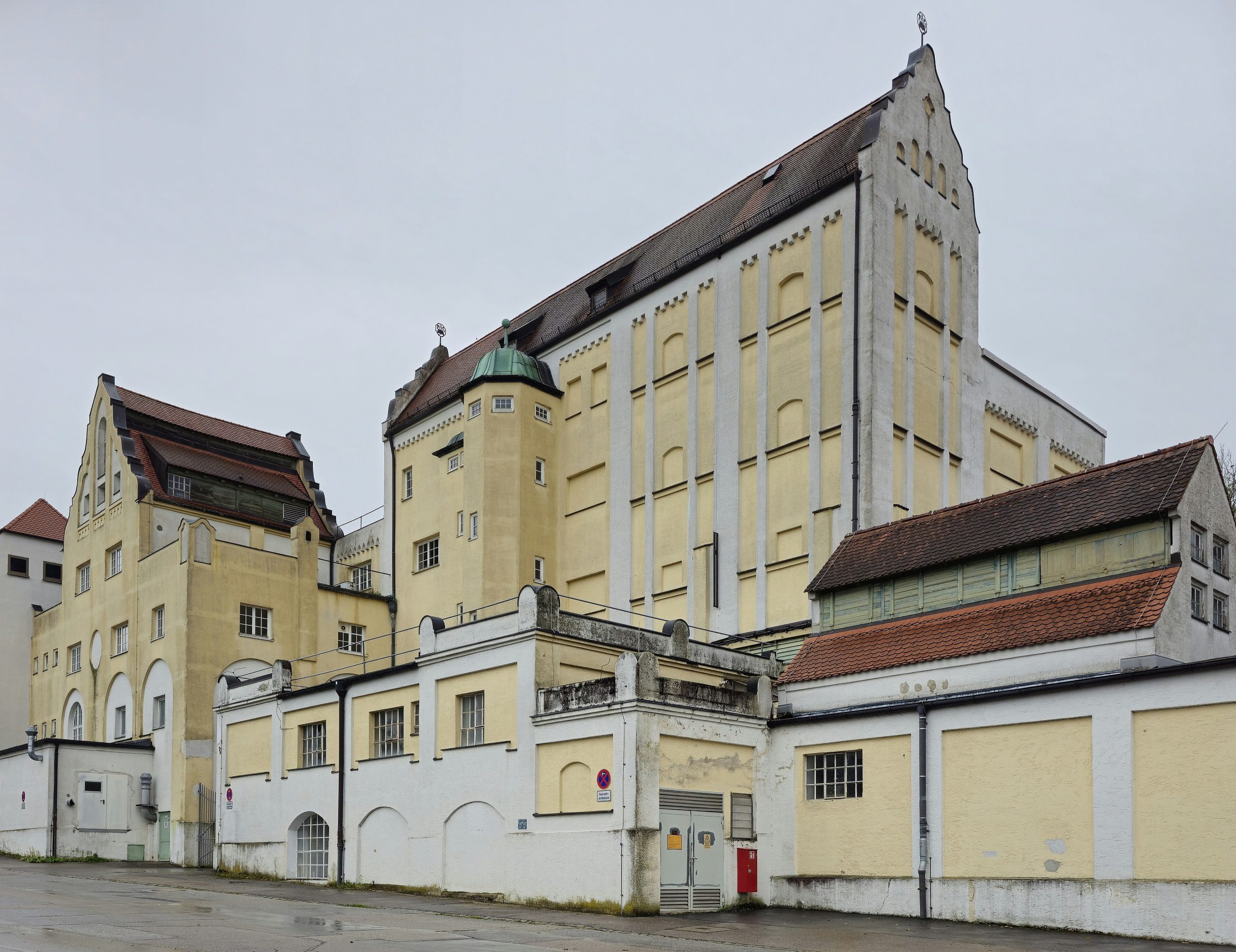 De brouwerijgebouwen op de Weihenstephaner Berg in Freising, Beieren