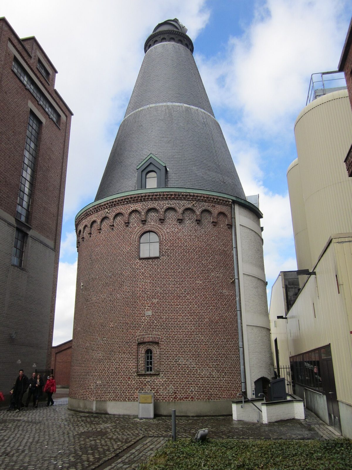 De oude moutast van brouwerij Rodenbach in Roeselare