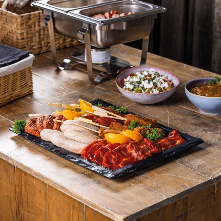 Luxe Buffet Dat geeft de burger moed