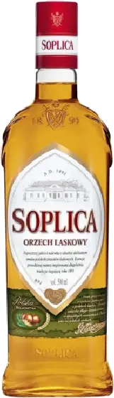 Een fles uit het schap wodka in de winkel aan de Brink in Bathmen