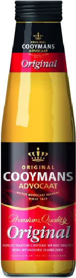 Een fles Cooymans Advocaat, uit het schap in de winkel in Bathmen