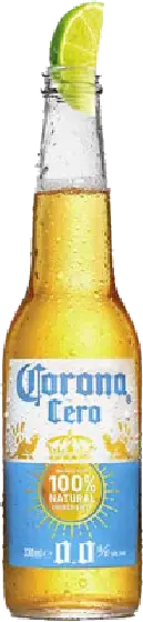 Een fles Corona, uit het schap in de winkel in Bathmen
