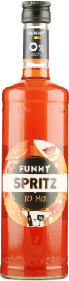 Een fles Funny, uit het schap in de winkel in Bathmen