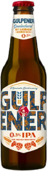 Een fles Gulpener, uit het schap in de winkel in Bathmen