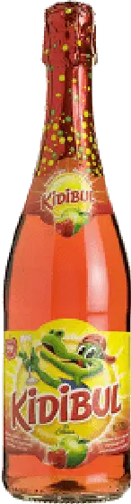 Een fles Kidibul, uit het schap in de winkel in Bathmen