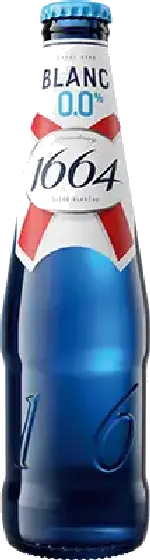 Een fles Kronenbourg, uit het schap in de winkel in Bathmen