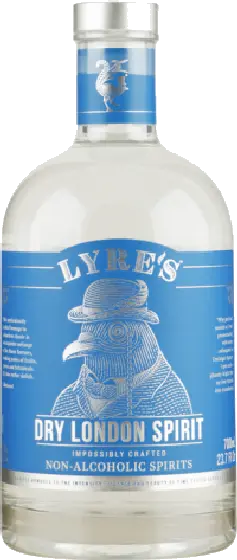 Een fles Lyre's, uit het schap in de winkel in Bathmen