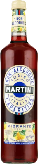 Een fles Martini, uit het schap in de winkel in Bathmen