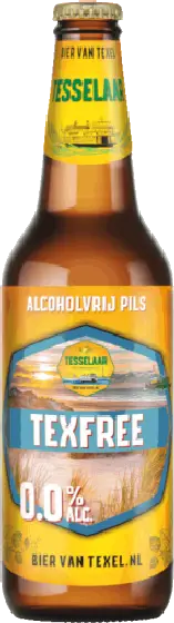 Een fles Tesselaar, uit het schap in de winkel in Bathmen