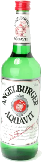 Een fles Angelburger, uit het schap in de winkel in Bathmen