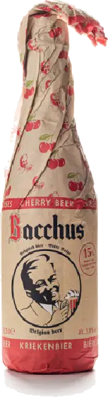 Een fles Bacchus, uit het schap in de winkel in Bathmen