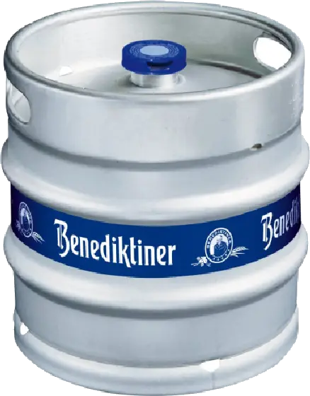 Een fles Benediktiner, uit het schap in de winkel in Bathmen