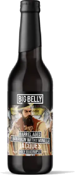Een fles Big Belly, uit het schap in de winkel in Bathmen