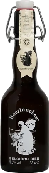 Een fles Boerinneken, uit het schap in de winkel in Bathmen