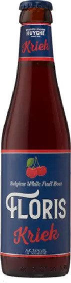 Een fles Brouwerij Huyghe, uit het schap in de winkel in Bathmen