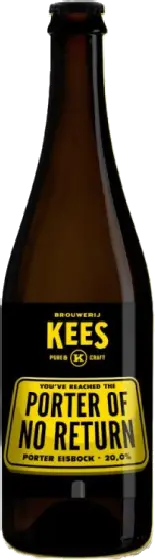 Een fles Brouwerij Kees, uit het schap in de winkel in Bathmen