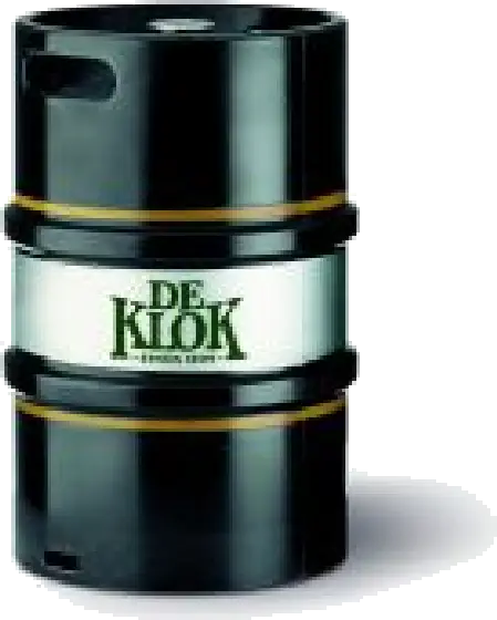 Een fles De Klok, uit het schap in de winkel in Bathmen