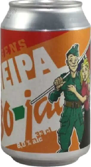 Een fles Eggens, uit het schap in de winkel in Bathmen