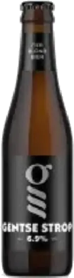 Een fles Gentse, uit het schap in de winkel in Bathmen