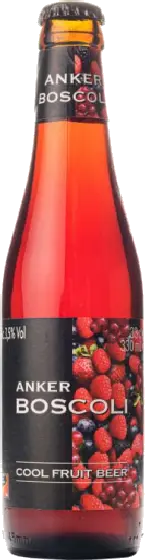 Een fles Het Anker, uit het schap in de winkel in Bathmen