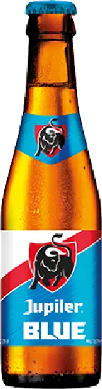 Een fles Jupiler, uit het schap in de winkel in Bathmen